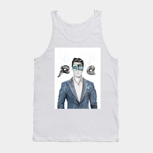 A Man of Many Masks Tank Top